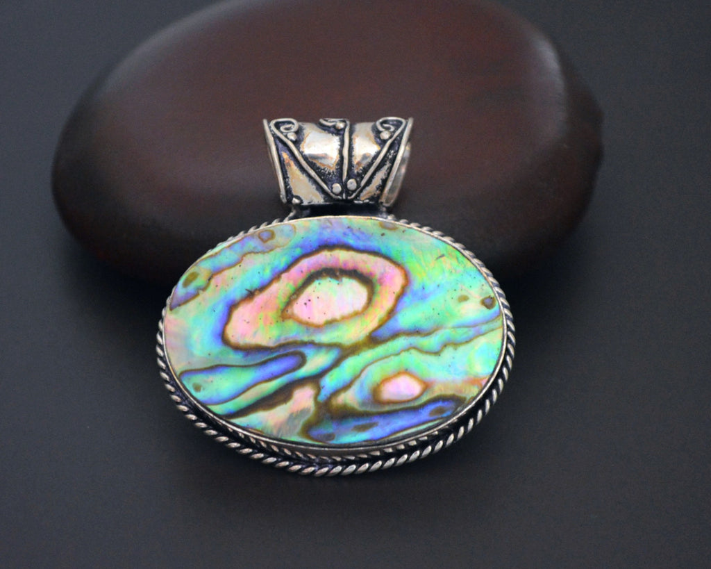 Mother of Pearl Silver Pendant