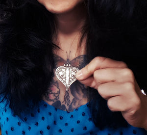 Old Rajasthani Silver Pendant