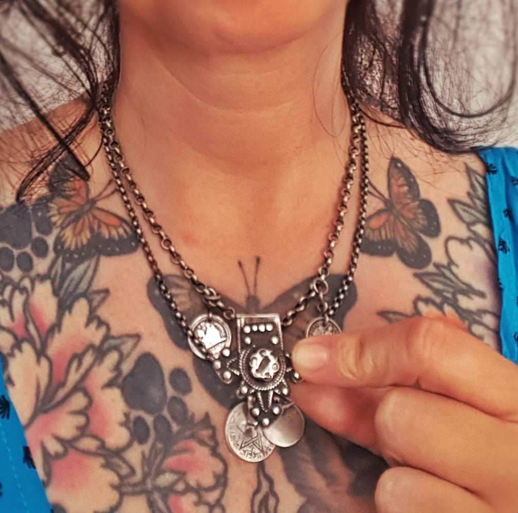 Old Berber Boghdad Cross Pendant