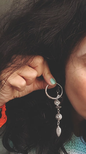 Afghani Hoop Earrings - MEDIUM