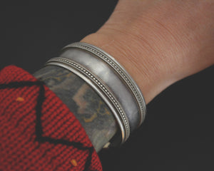 Turkmen Silver Cuff Bracelet