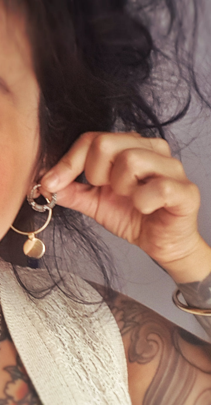 Old Mauritanian Hoop Earrings