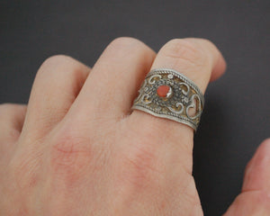 Berber Coral Ring - Size 7.5+