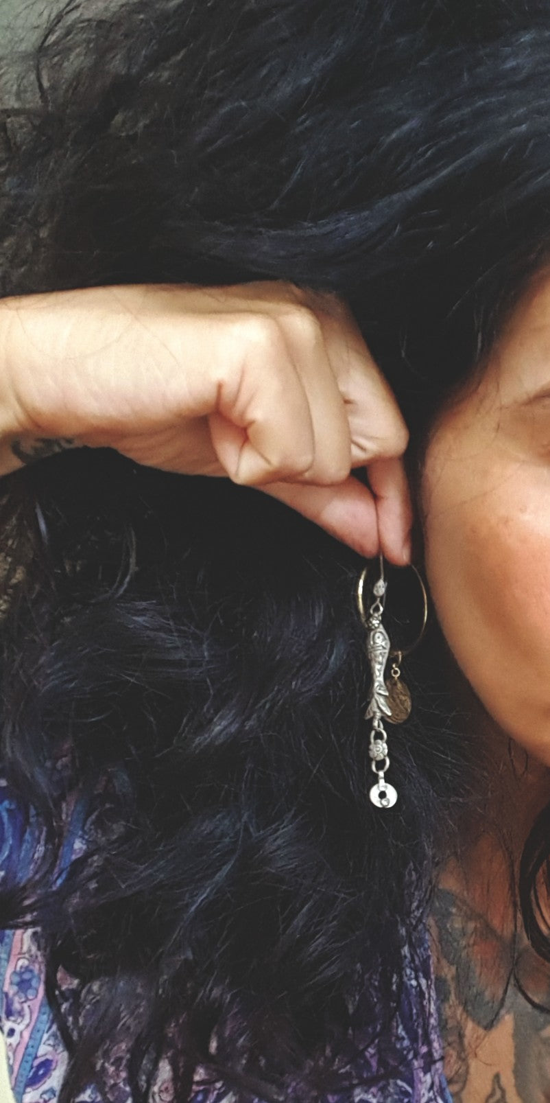 Afghani Fish Dangle Earrings