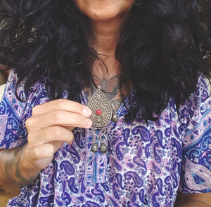 Yemeni Openable Box Pendant with Bells