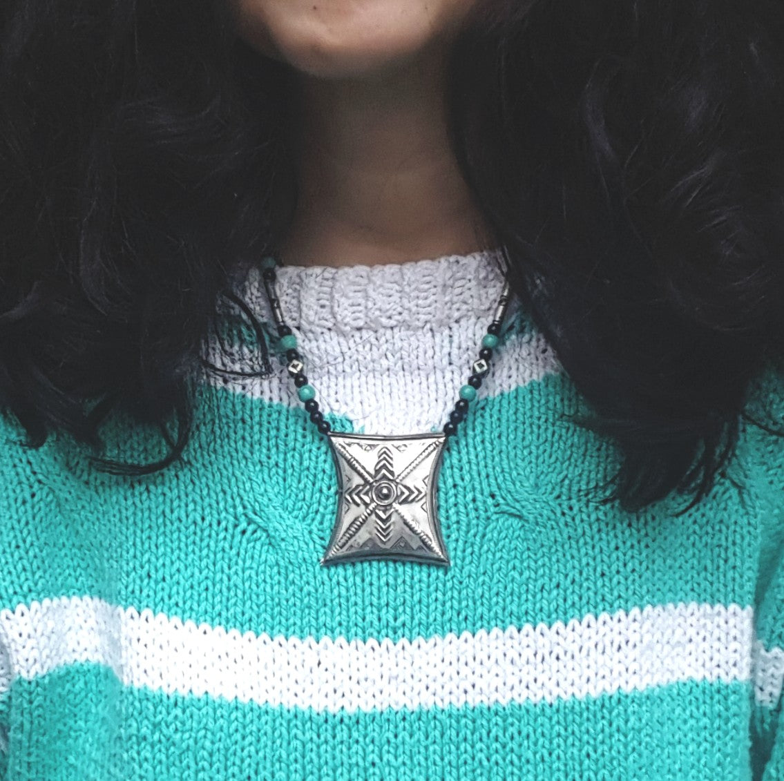 Tuareg Tscherot Amulet Necklace