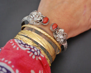 Nepali Dragon Coral Bracelet