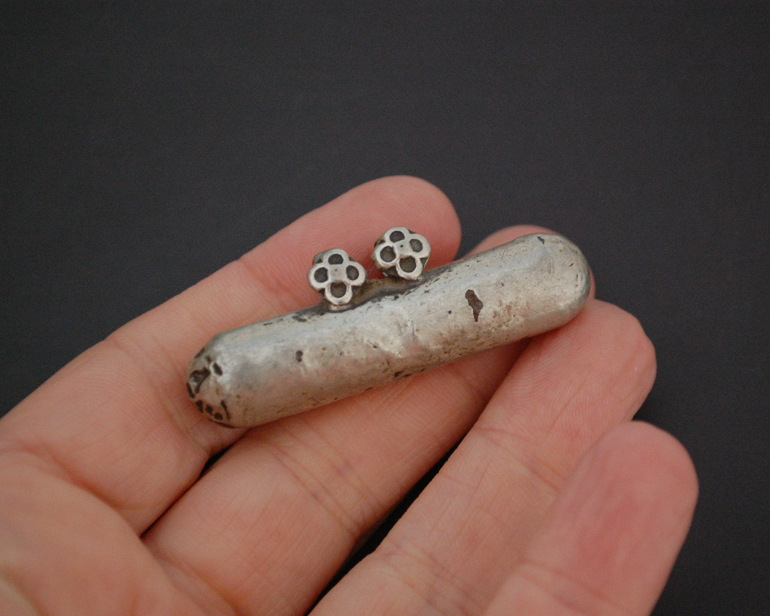 Rajasthani Silver Taviz Amulet Pendant