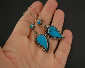 Ethnic Turquoise Earrings India