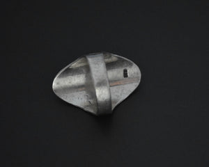 Nepali Silver Garnet Ring - Size 9