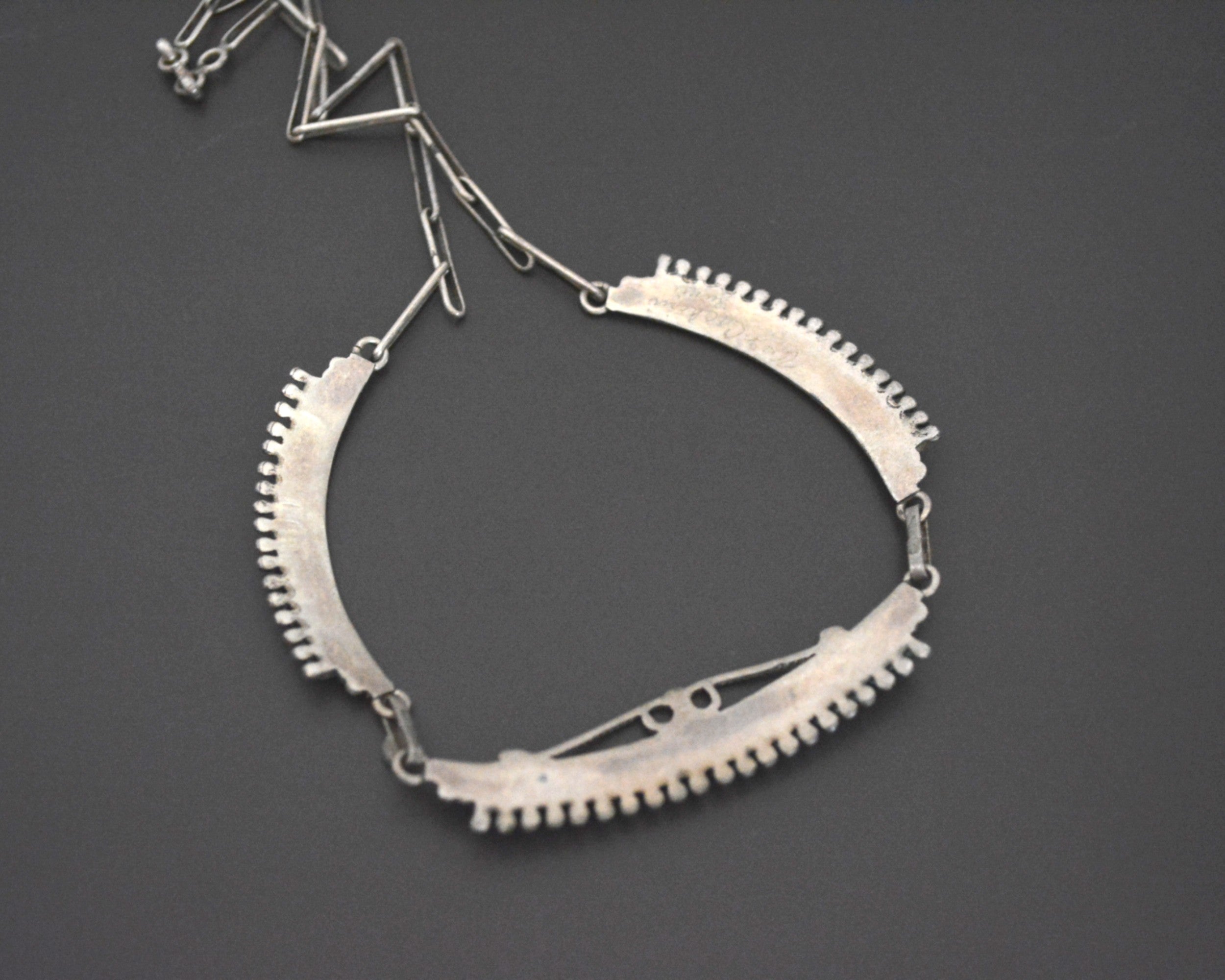 Zuni Turquoise Needlepoint Necklace