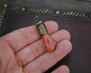 Antique Coral Pendant from Morocco