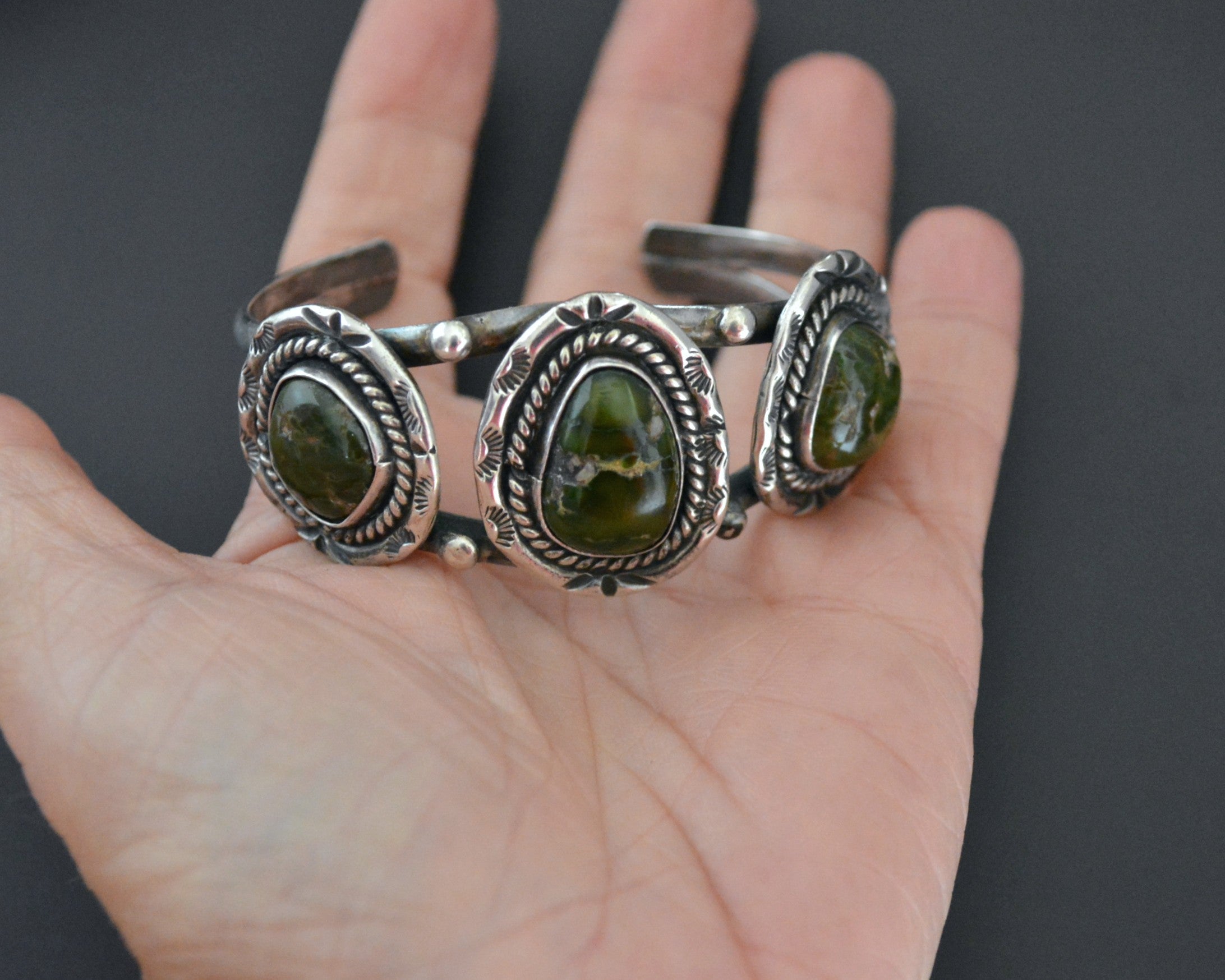 Navajo Turquoise Cuff Bracelet