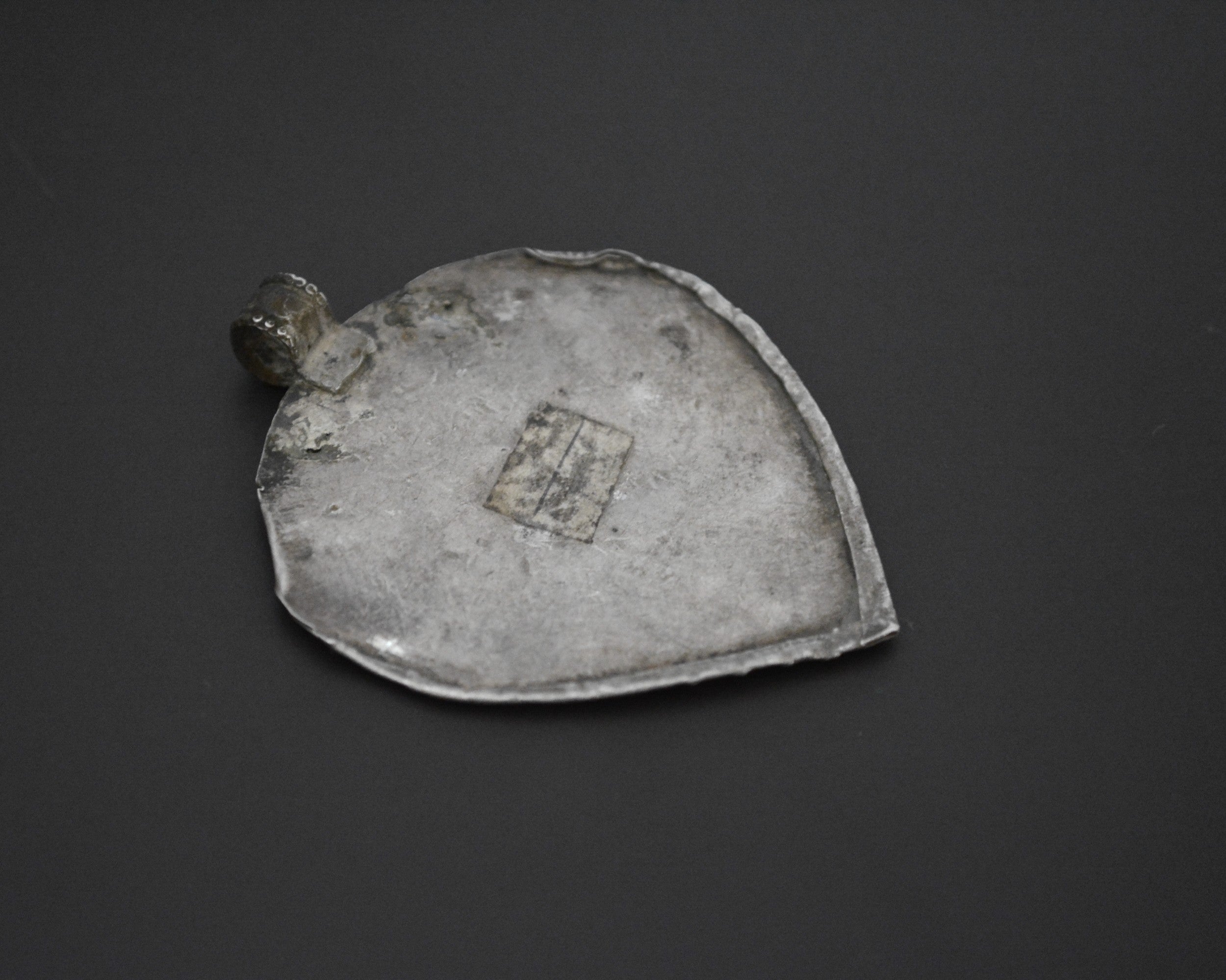 Old Rajasthani Silver Amulet Pendant