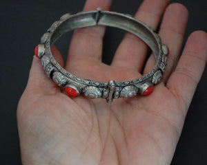 Hinged Berber Coral Bracelet