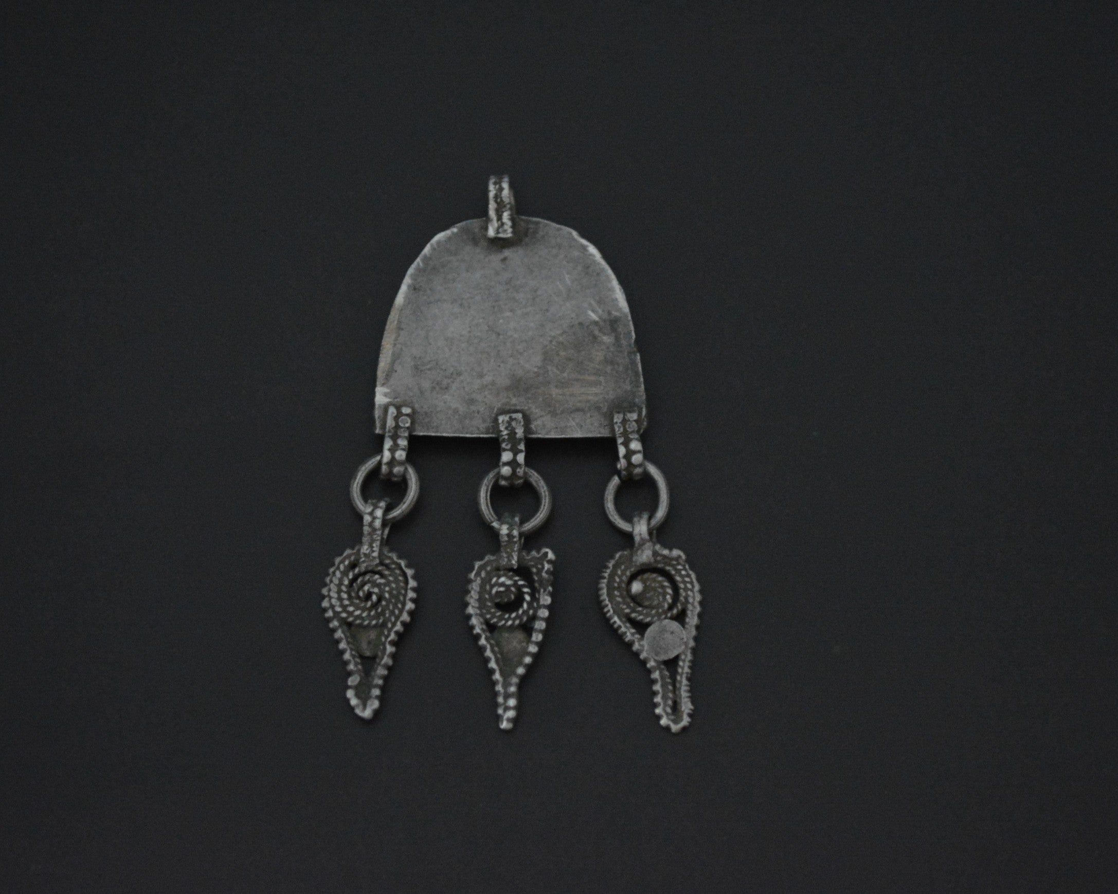 Antique Yemeni Pendant with Dangles