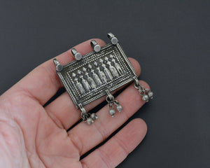 Old Hindu Amulet Sapta Matrikas with Bells