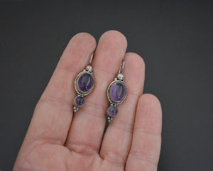 Amethyst Earrings from India