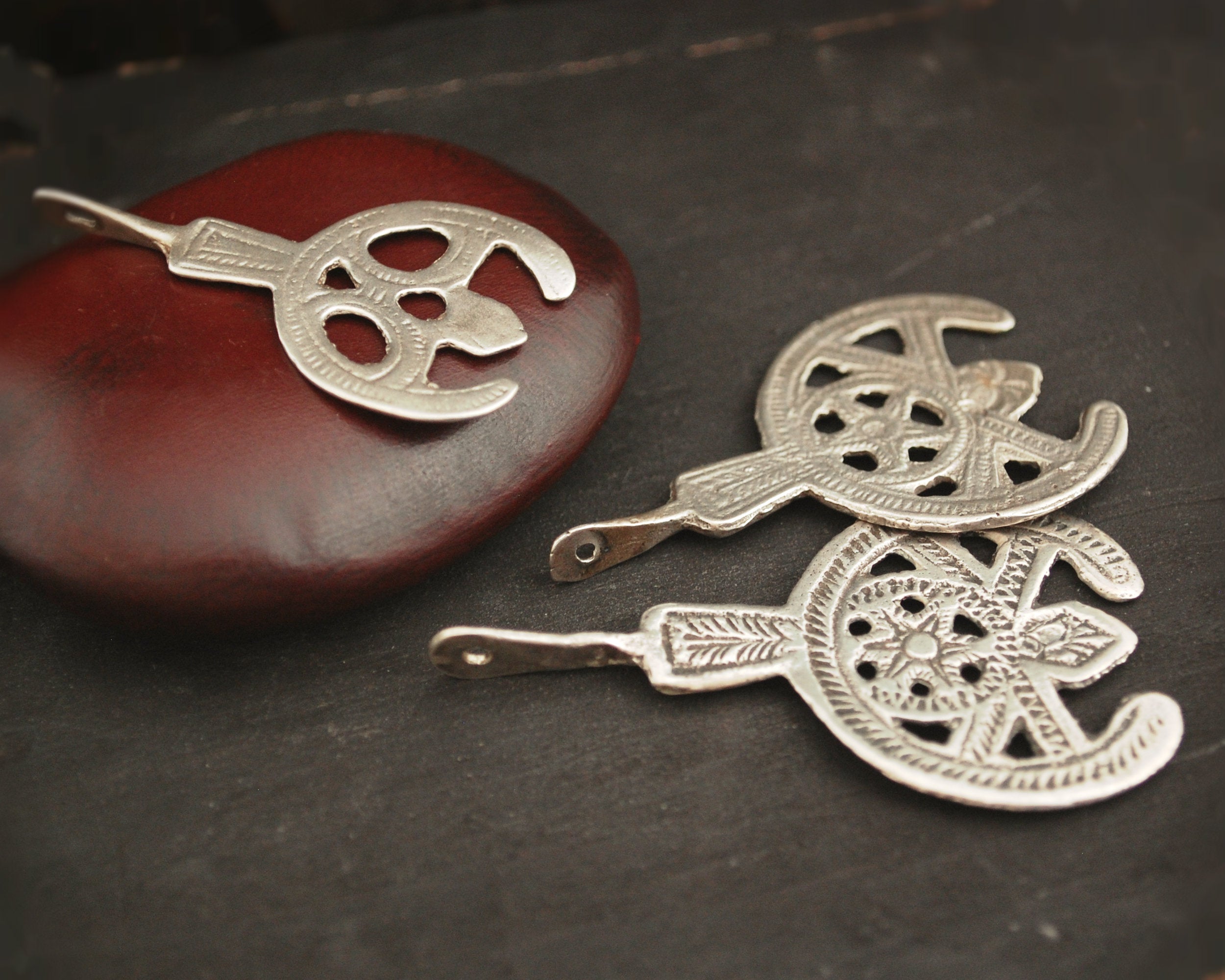 Lybian Salhat Pendant - Set of 3
