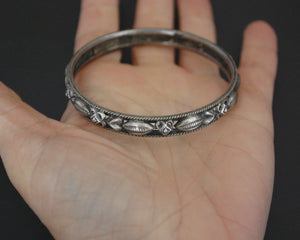 Rajasthani Silver Bangle Bracelet - SMALL /MEDIUM