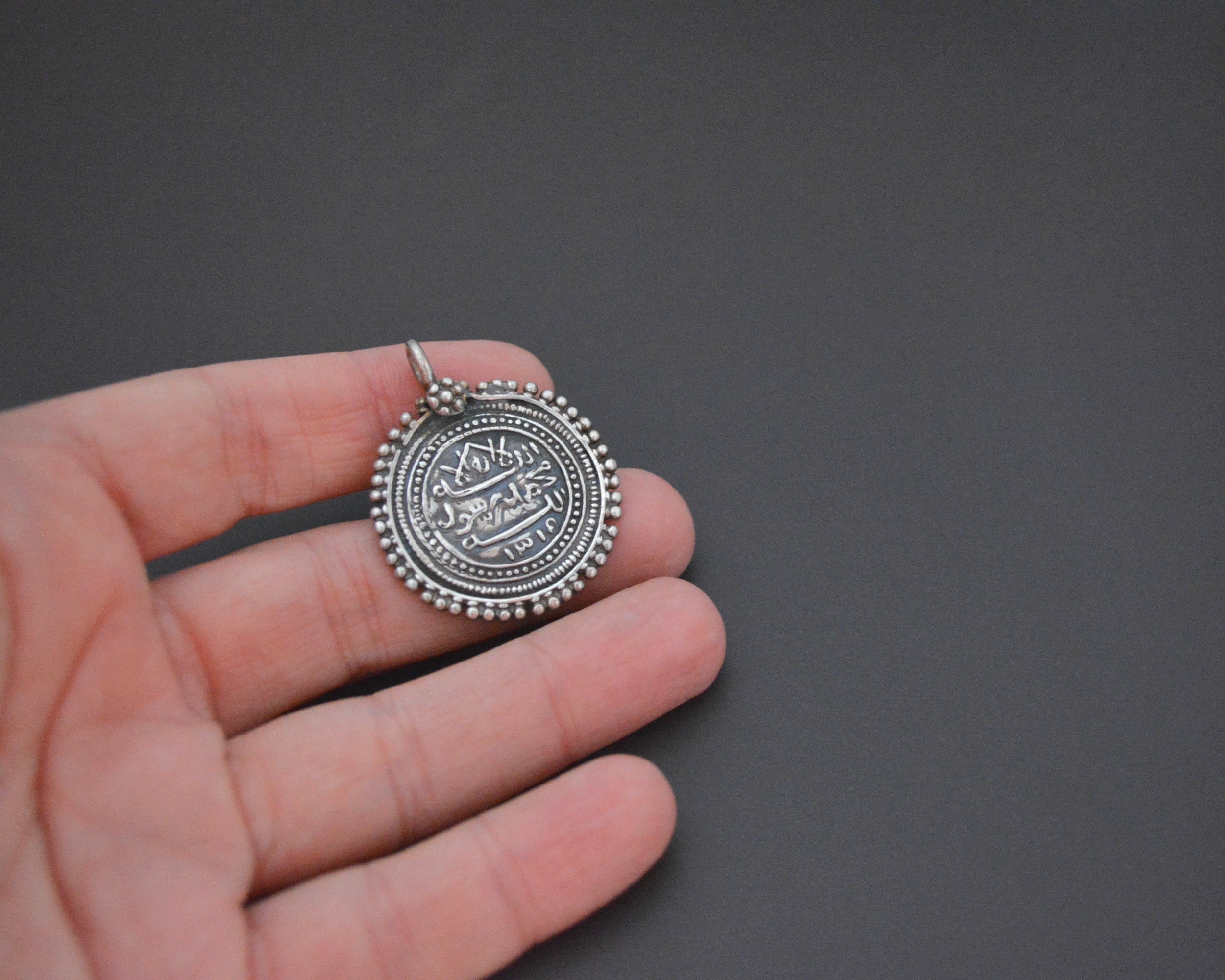 Arabic Script Amulet Pendant