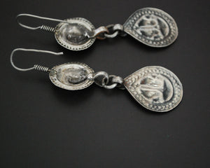 Hindu Charm Earrings Vishnu's Feet