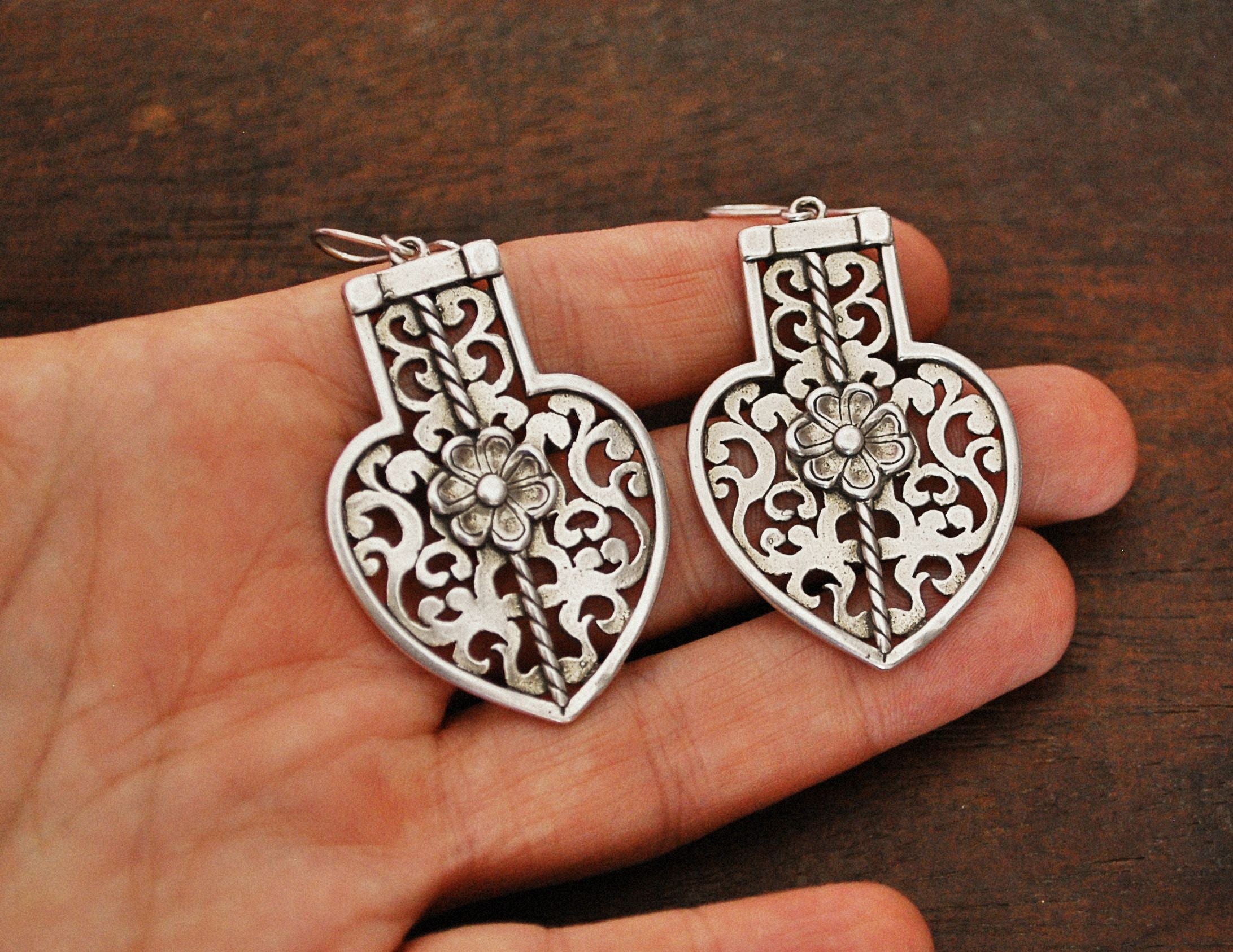 Mexican Earrings Frida Kahlo Style