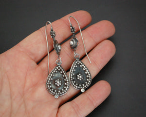 Vintage Silver Indian Earrings