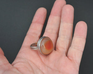 Ethnic Agate Ring  - Size 7.5