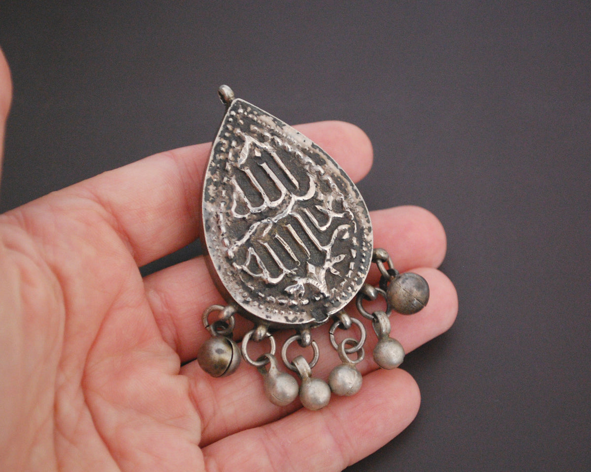 Rare Egyptian Zar Amulet Pendant with Bells – Cosmic Norbu
