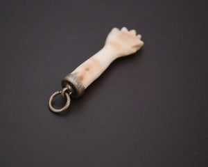 Reserved - Shell Figa Charm Pendant