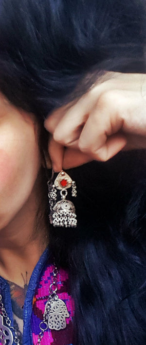 Tribal Kashmiri Jhumka Earrings