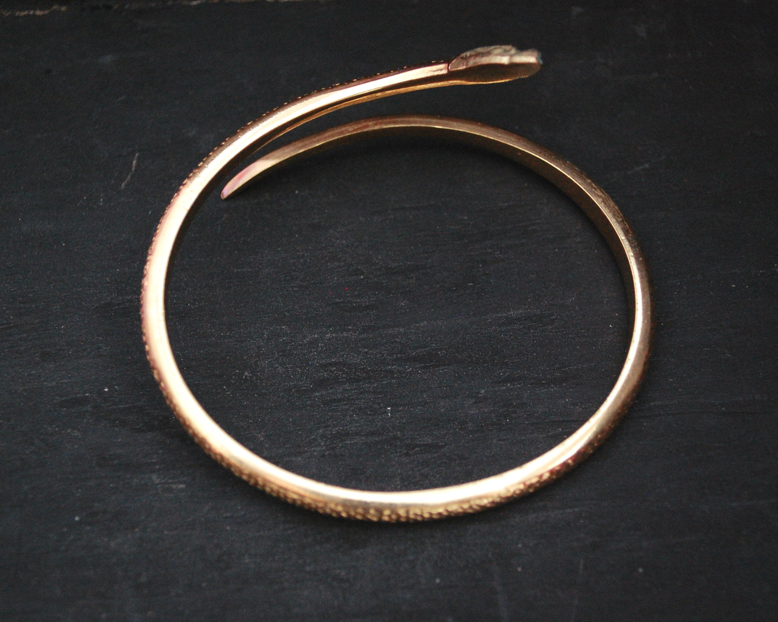 Snake Bracelet 9K Gilded