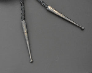 Native American Turquoise Sterling Bolo Tie