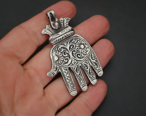 Berber Hamsa Pendant - Hand of Fatima