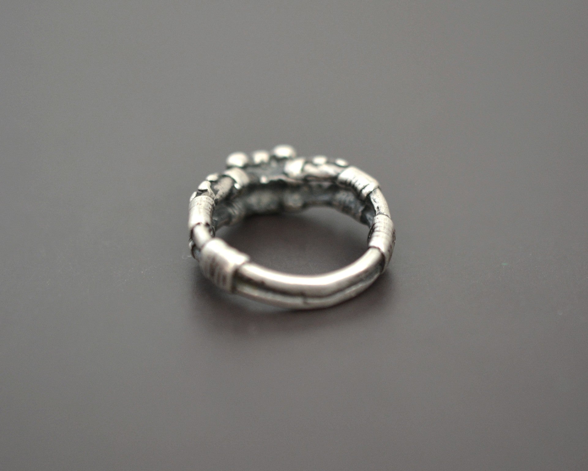 Old Yemeni Silver Ring - Size 5