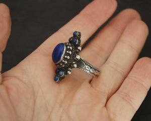 Ethnic Nepali Lapis Lazuli Ring - Size 10
