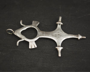 Tuareg Tahoua Silver Cross Pendant