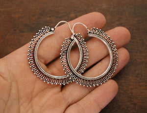 Rajasthani Hoop Earrings - LARGE