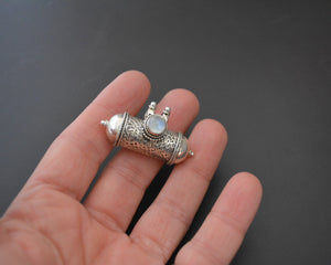 Openable Box Moonstone Pendant from India