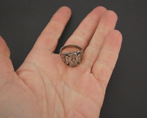 Navajo Thunderbird Ring - Size 6.5