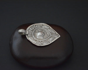 Indian Surya Silver Pendant