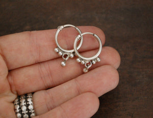 Rajasthani Hoop Earring with Bell - XS