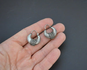 Ethnic Hoop Earrings - SMALL