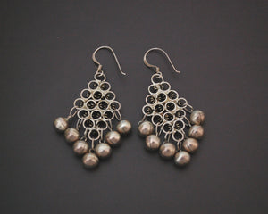 Ethnic Dangle Earrings with Bells