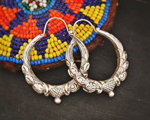 Nepali Hoop Earrings - LARGE