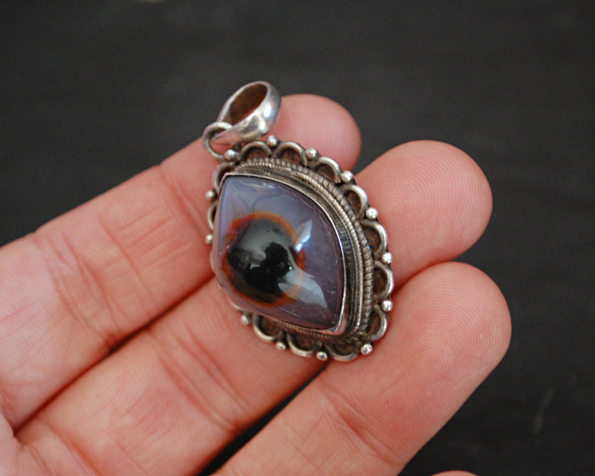 Shiva Eye Agate Pendant