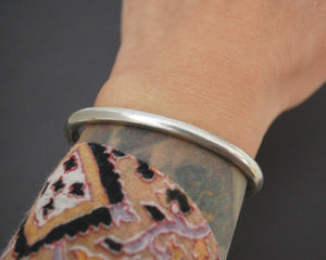 Bedouin Solid Silver Bracelet - XSMALL