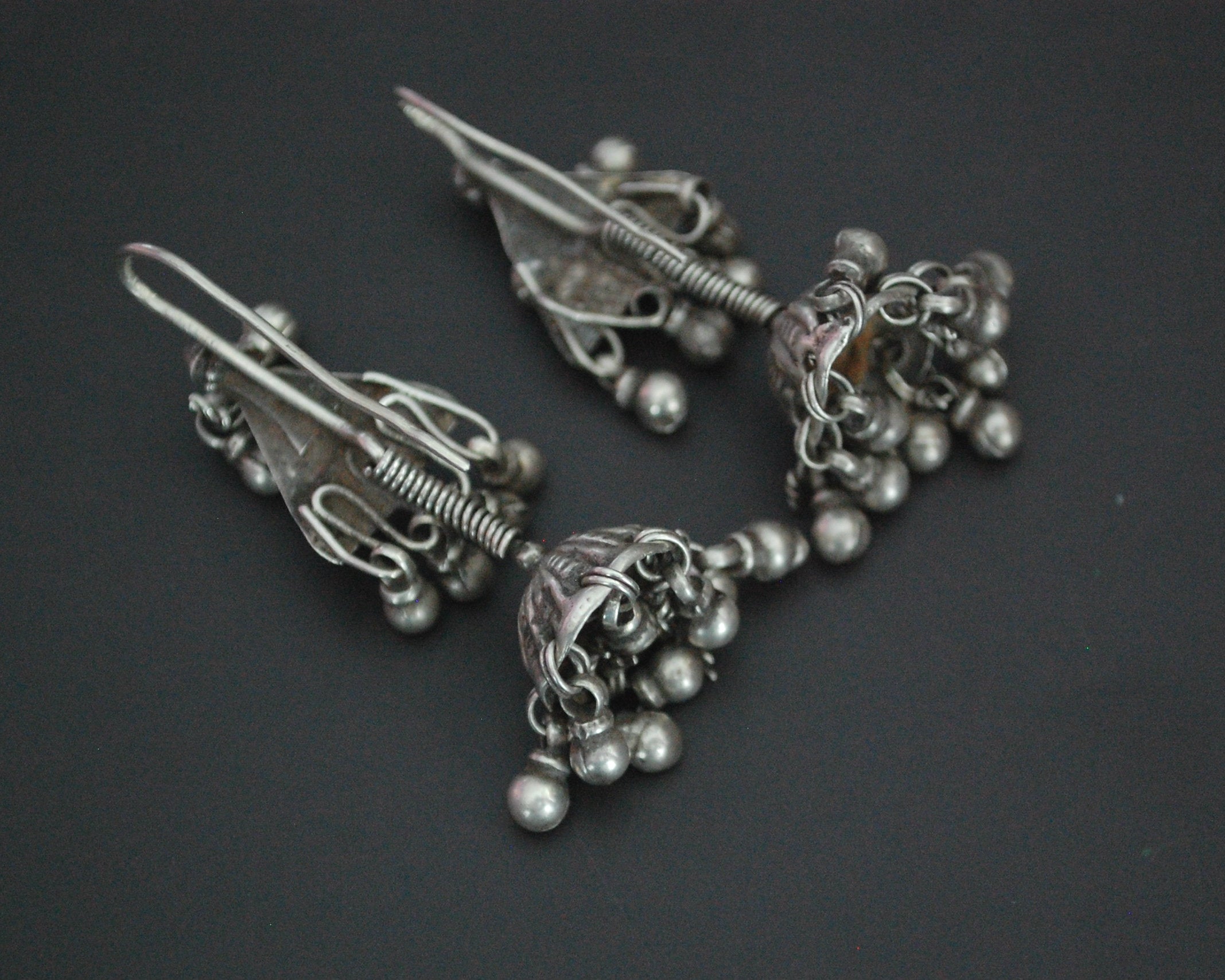 Rajasthani Silver Earrings