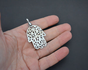 Antique Tunisian Hamsa Pendant